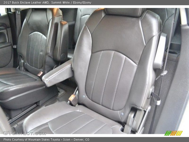 Summit White / Ebony/Ebony 2017 Buick Enclave Leather AWD