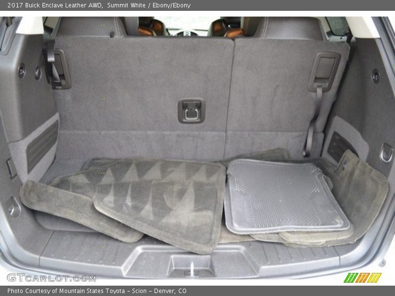 Summit White / Ebony/Ebony 2017 Buick Enclave Leather AWD
