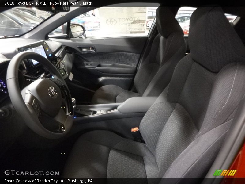 Ruby Flare Pearl / Black 2018 Toyota C-HR XLE
