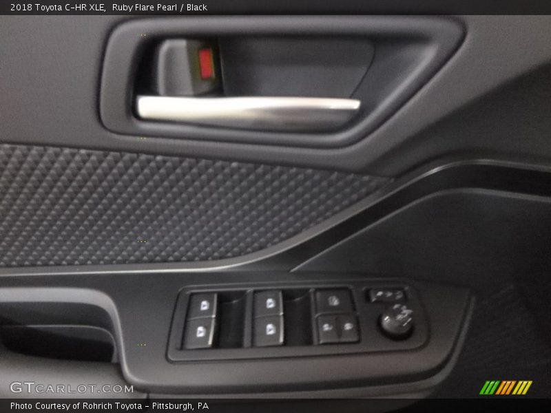 Ruby Flare Pearl / Black 2018 Toyota C-HR XLE