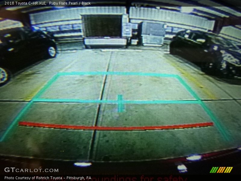 Ruby Flare Pearl / Black 2018 Toyota C-HR XLE