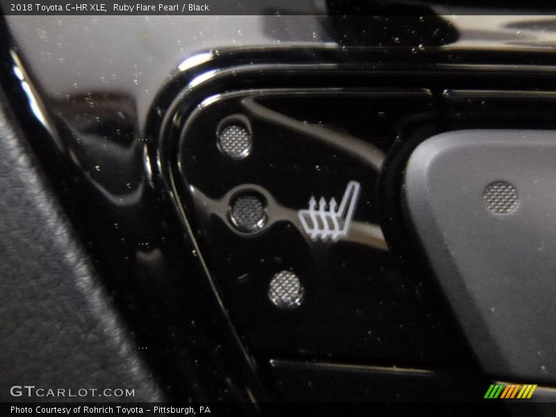 Ruby Flare Pearl / Black 2018 Toyota C-HR XLE