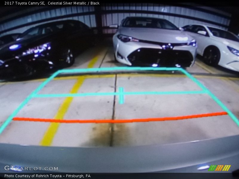 Celestial Silver Metallic / Black 2017 Toyota Camry SE
