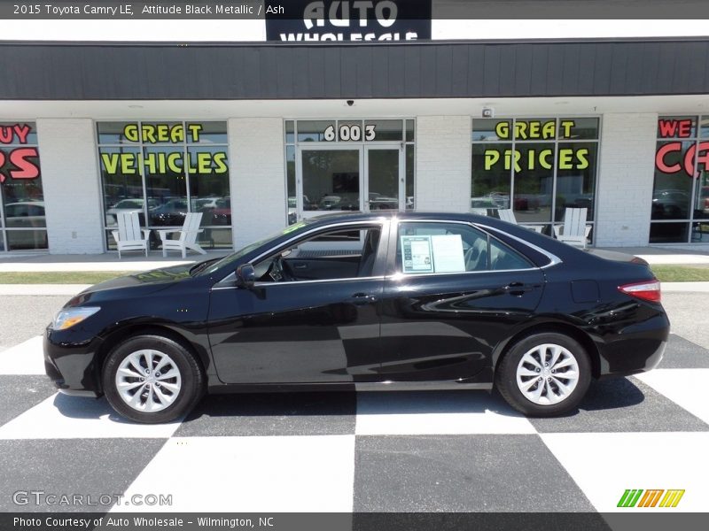 Attitude Black Metallic / Ash 2015 Toyota Camry LE