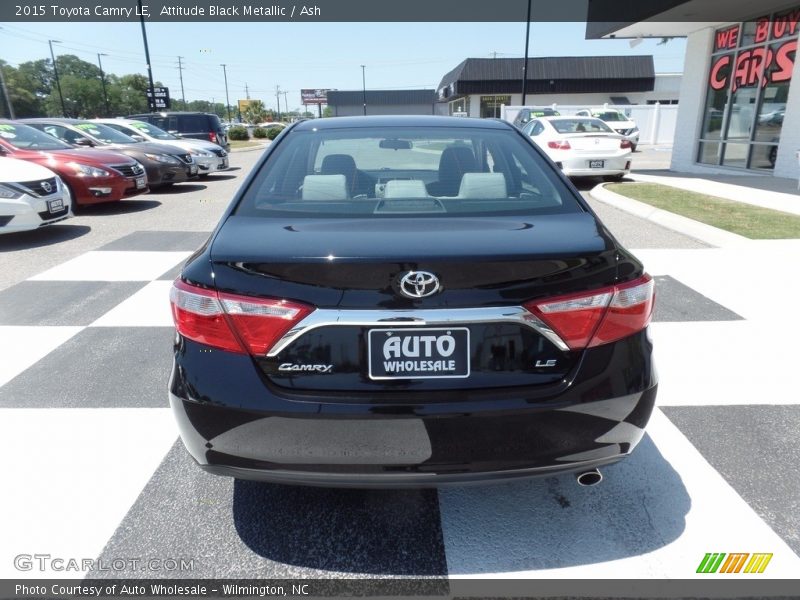 Attitude Black Metallic / Ash 2015 Toyota Camry LE