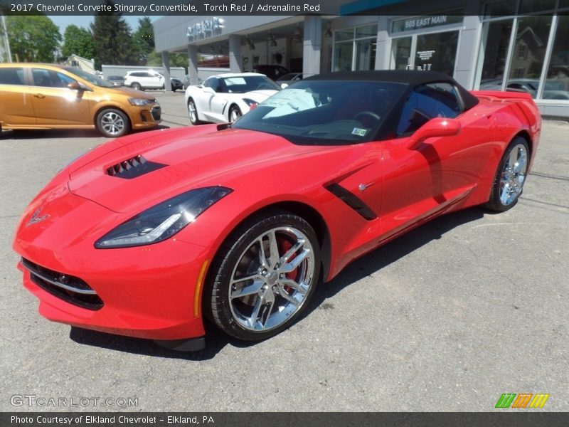 Torch Red / Adrenaline Red 2017 Chevrolet Corvette Stingray Convertible