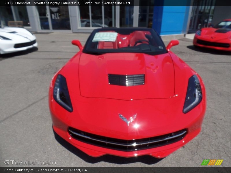 Torch Red / Adrenaline Red 2017 Chevrolet Corvette Stingray Convertible