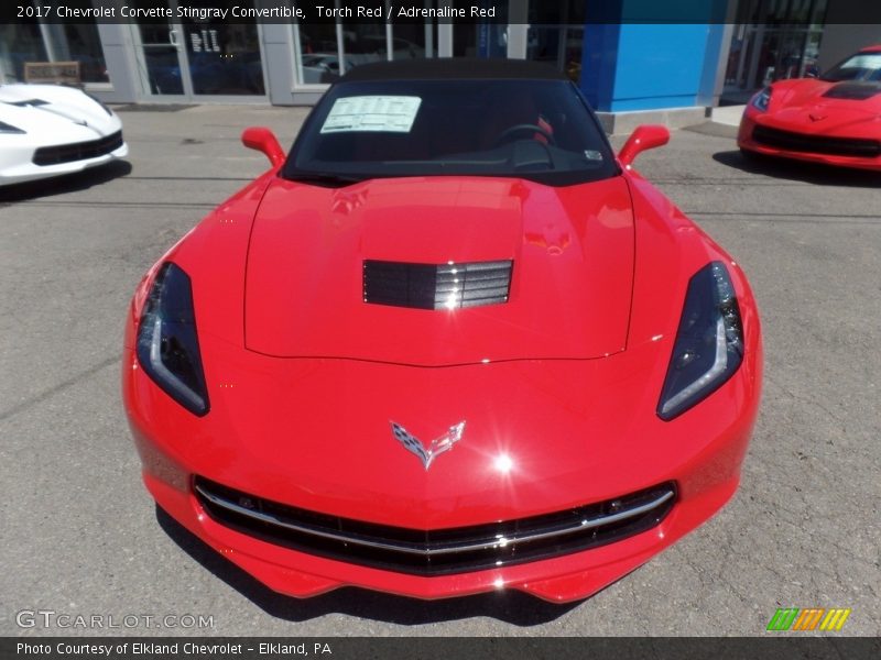 Torch Red / Adrenaline Red 2017 Chevrolet Corvette Stingray Convertible
