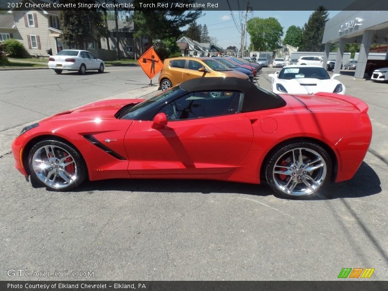 Torch Red / Adrenaline Red 2017 Chevrolet Corvette Stingray Convertible