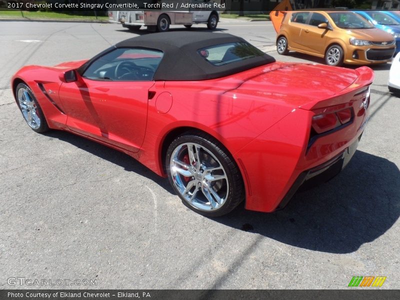 Torch Red / Adrenaline Red 2017 Chevrolet Corvette Stingray Convertible