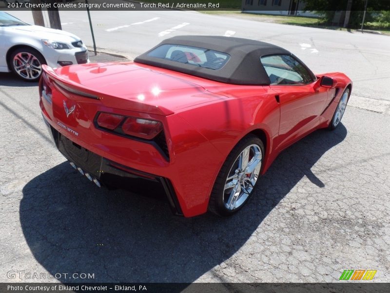 Torch Red / Adrenaline Red 2017 Chevrolet Corvette Stingray Convertible