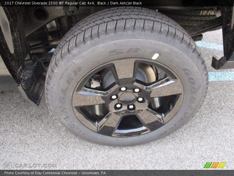 Black / Dark Ash/Jet Black 2017 Chevrolet Silverado 1500 WT Regular Cab 4x4