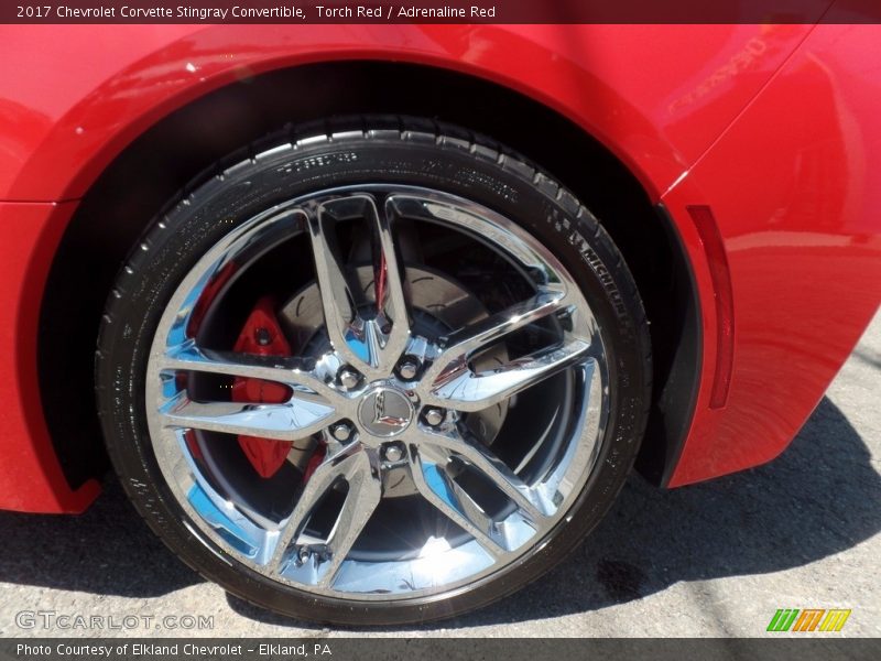 Torch Red / Adrenaline Red 2017 Chevrolet Corvette Stingray Convertible