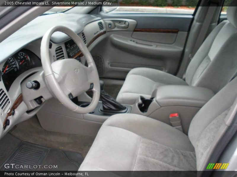Silverstone Metallic / Medium Gray 2005 Chevrolet Impala LS