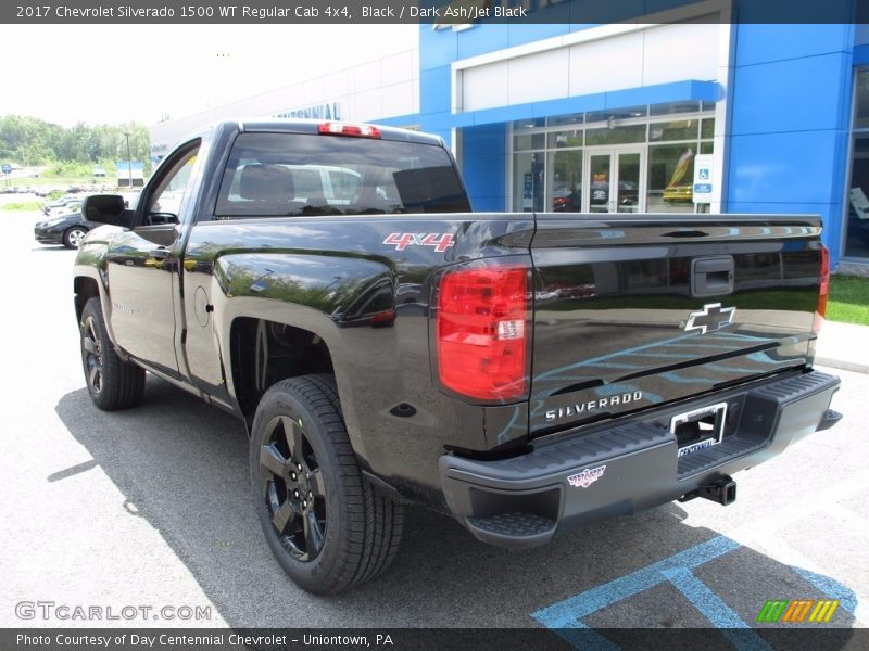 Black / Dark Ash/Jet Black 2017 Chevrolet Silverado 1500 WT Regular Cab 4x4