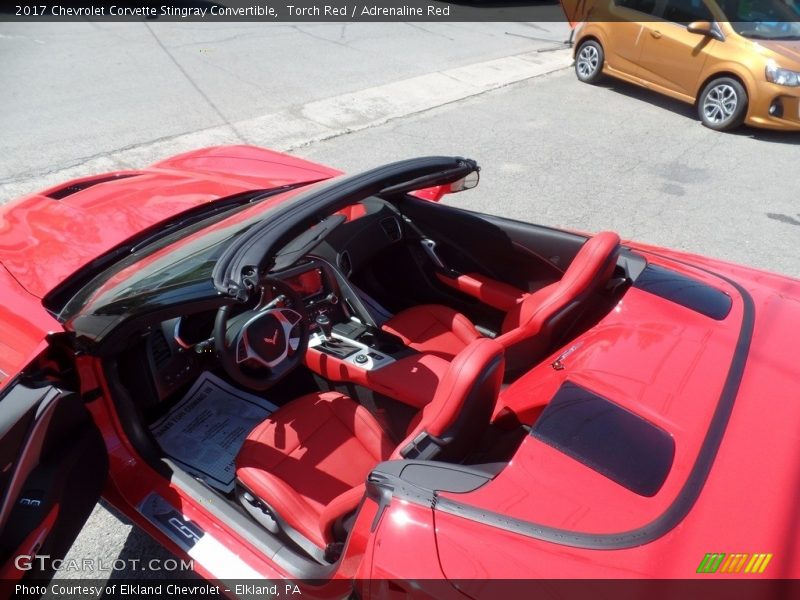 Torch Red / Adrenaline Red 2017 Chevrolet Corvette Stingray Convertible