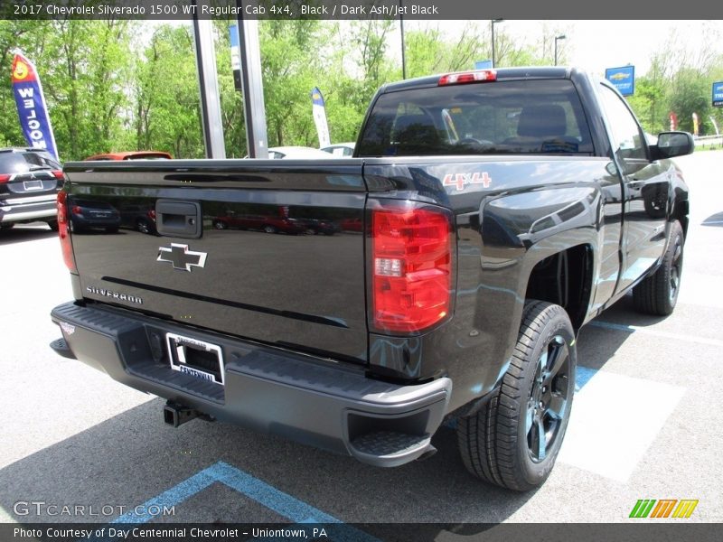 Black / Dark Ash/Jet Black 2017 Chevrolet Silverado 1500 WT Regular Cab 4x4