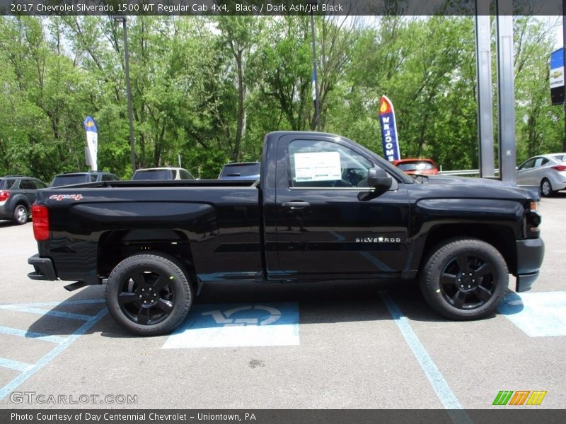 Black / Dark Ash/Jet Black 2017 Chevrolet Silverado 1500 WT Regular Cab 4x4