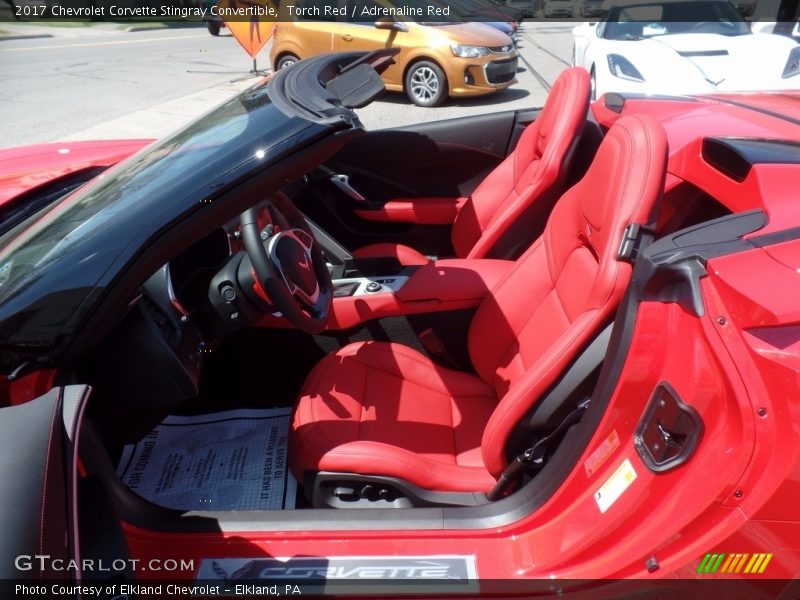 Torch Red / Adrenaline Red 2017 Chevrolet Corvette Stingray Convertible