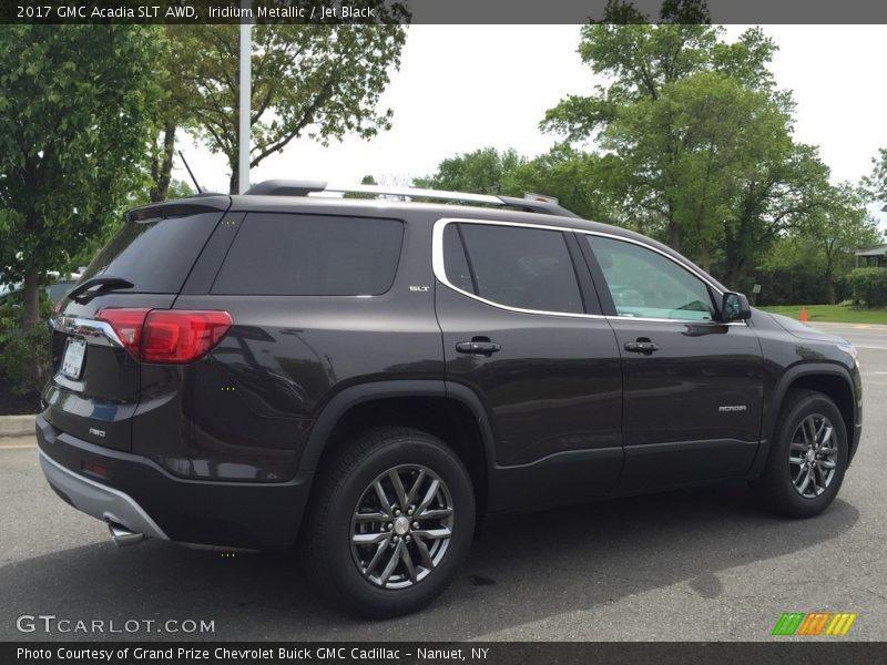 Iridium Metallic / Jet Black 2017 GMC Acadia SLT AWD