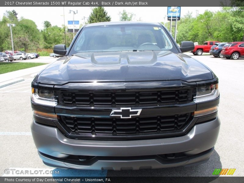 Black / Dark Ash/Jet Black 2017 Chevrolet Silverado 1500 WT Regular Cab 4x4