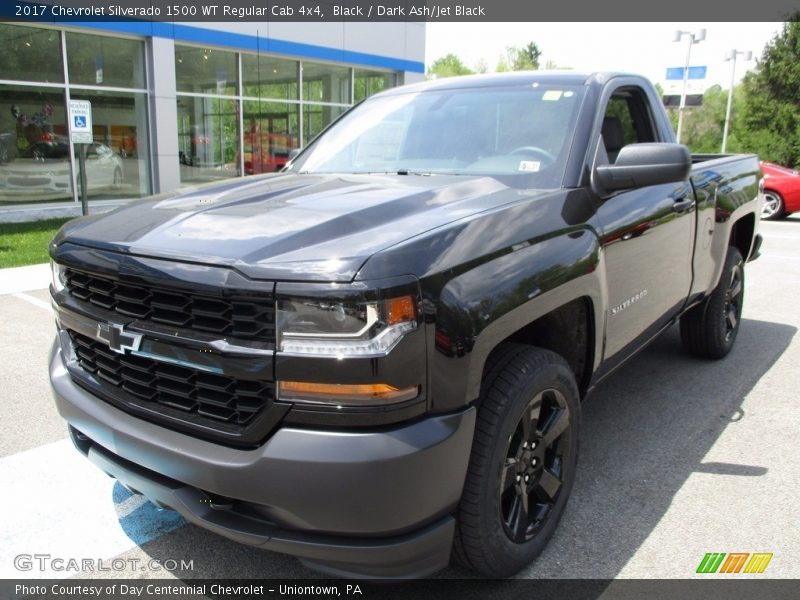 Black / Dark Ash/Jet Black 2017 Chevrolet Silverado 1500 WT Regular Cab 4x4
