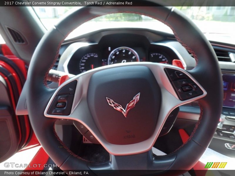 Torch Red / Adrenaline Red 2017 Chevrolet Corvette Stingray Convertible