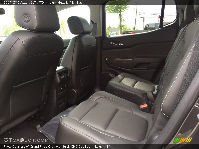 Iridium Metallic / Jet Black 2017 GMC Acadia SLT AWD