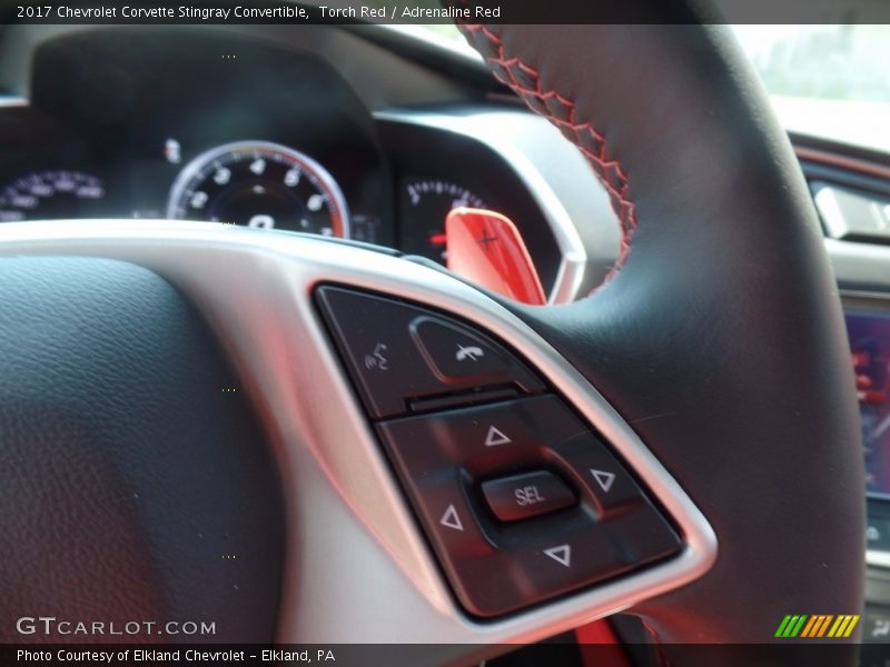 Torch Red / Adrenaline Red 2017 Chevrolet Corvette Stingray Convertible