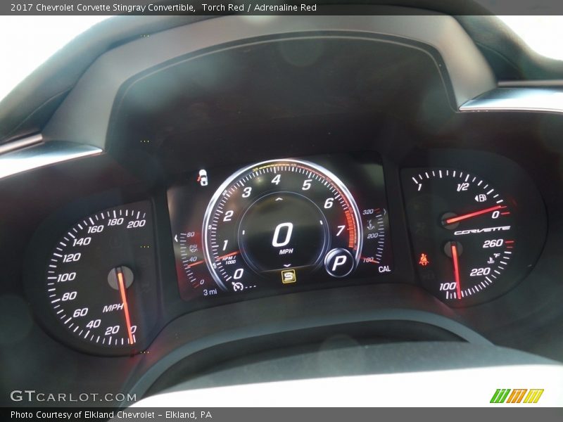 Torch Red / Adrenaline Red 2017 Chevrolet Corvette Stingray Convertible