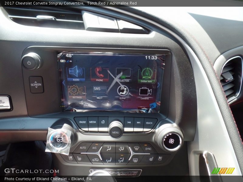 Torch Red / Adrenaline Red 2017 Chevrolet Corvette Stingray Convertible