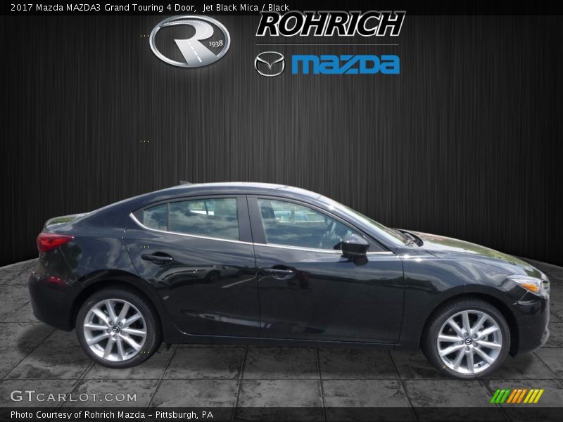 Jet Black Mica / Black 2017 Mazda MAZDA3 Grand Touring 4 Door