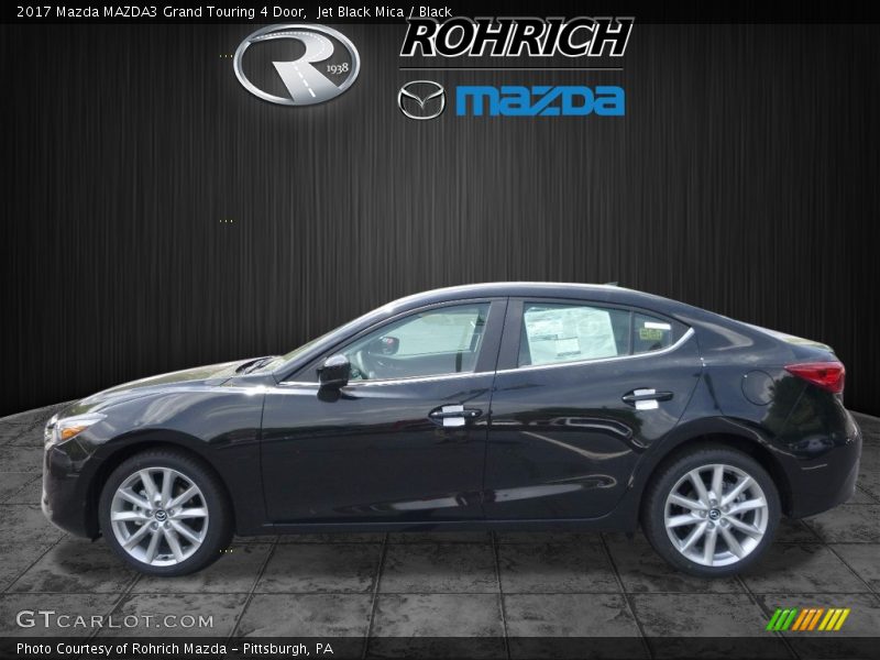 Jet Black Mica / Black 2017 Mazda MAZDA3 Grand Touring 4 Door