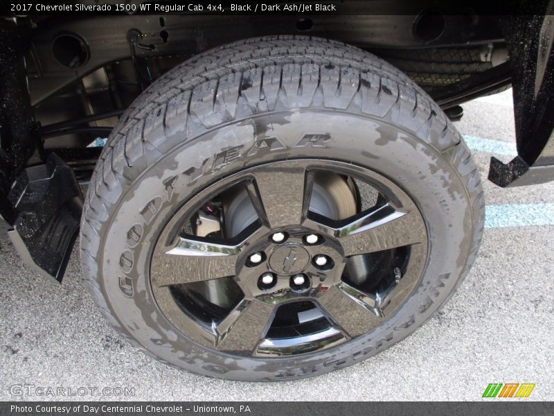 Black / Dark Ash/Jet Black 2017 Chevrolet Silverado 1500 WT Regular Cab 4x4
