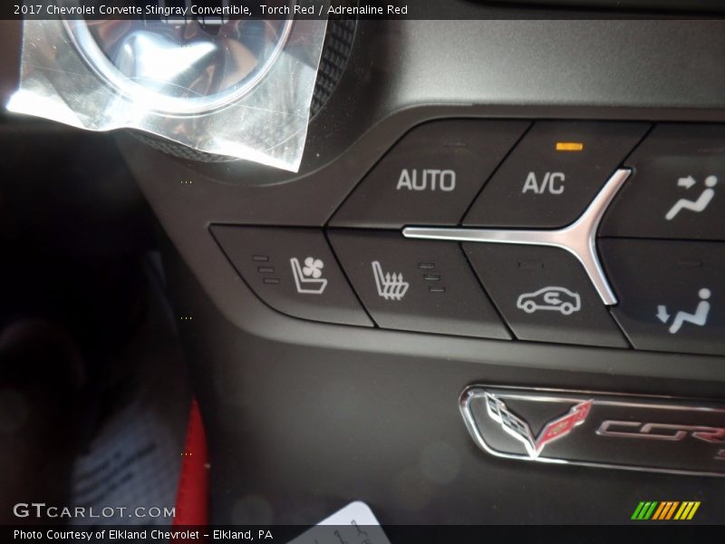 Torch Red / Adrenaline Red 2017 Chevrolet Corvette Stingray Convertible