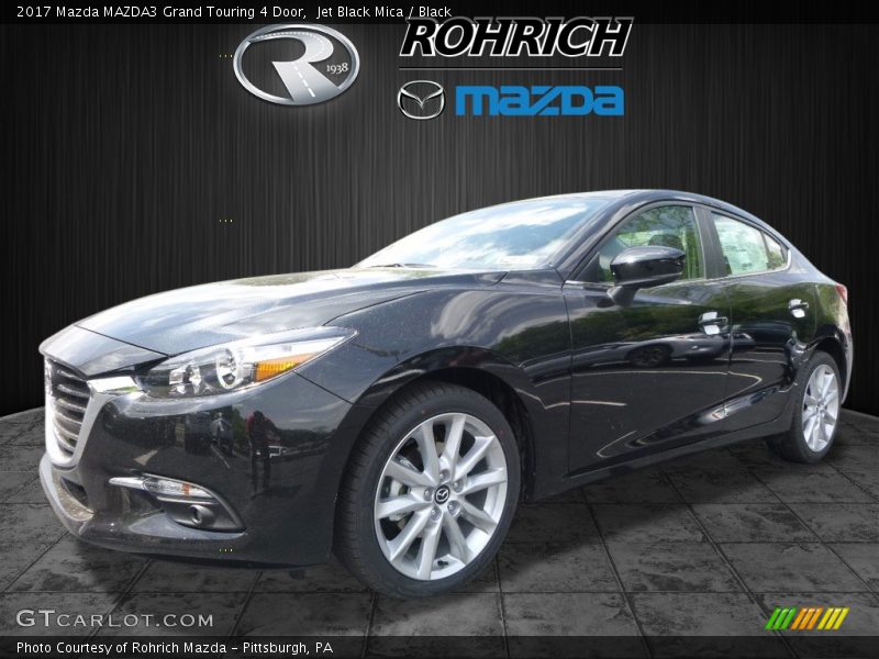 Jet Black Mica / Black 2017 Mazda MAZDA3 Grand Touring 4 Door