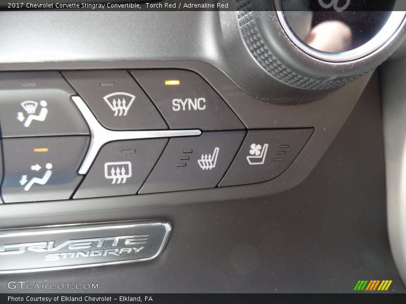 Torch Red / Adrenaline Red 2017 Chevrolet Corvette Stingray Convertible