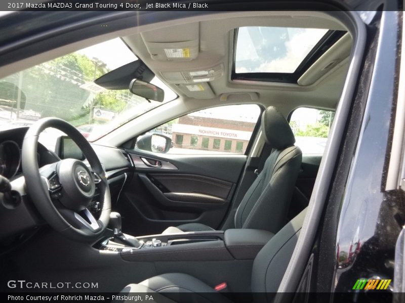 Jet Black Mica / Black 2017 Mazda MAZDA3 Grand Touring 4 Door