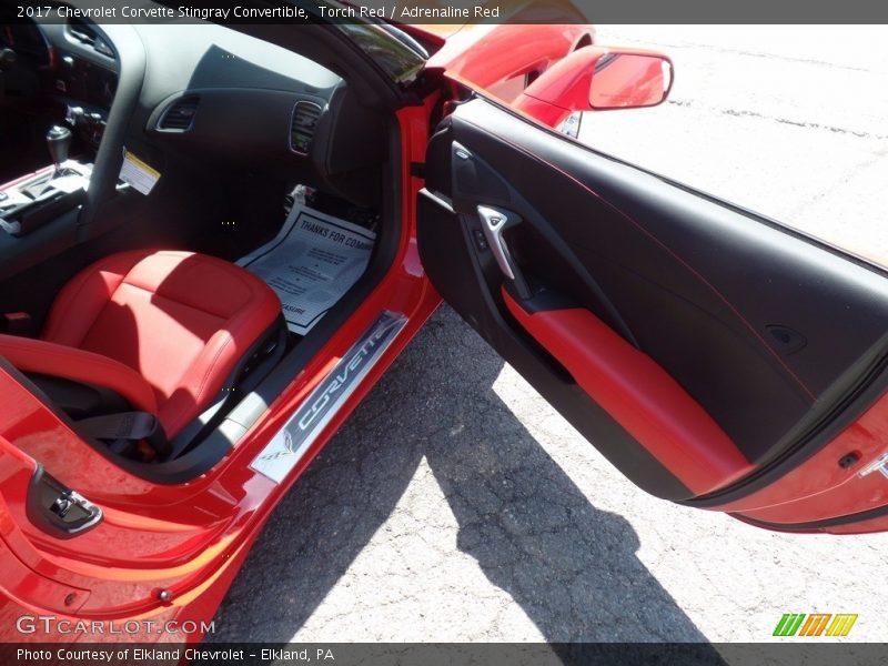 Torch Red / Adrenaline Red 2017 Chevrolet Corvette Stingray Convertible