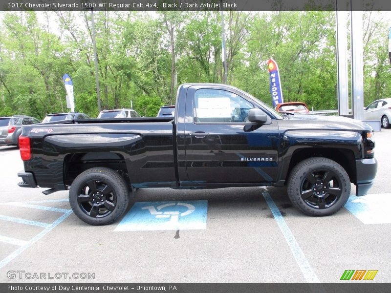Black / Dark Ash/Jet Black 2017 Chevrolet Silverado 1500 WT Regular Cab 4x4