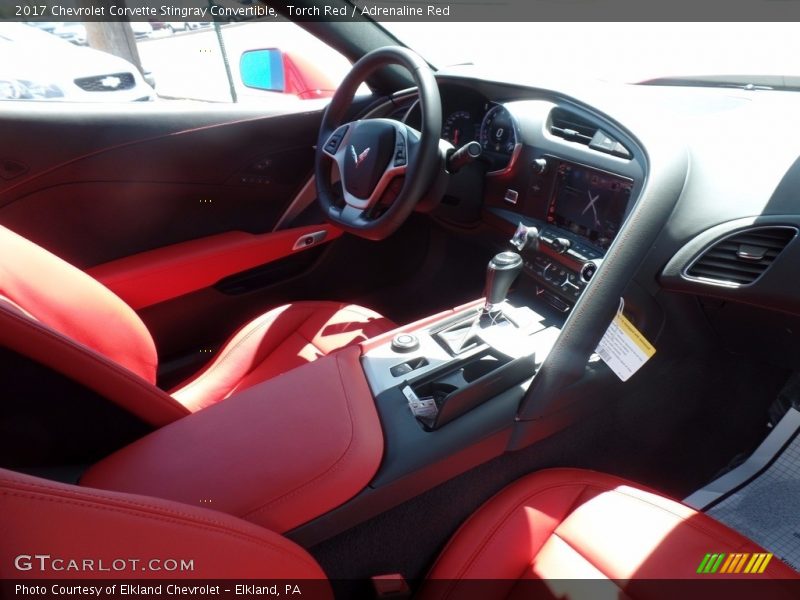 Torch Red / Adrenaline Red 2017 Chevrolet Corvette Stingray Convertible