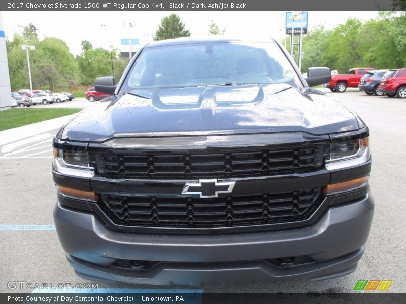Black / Dark Ash/Jet Black 2017 Chevrolet Silverado 1500 WT Regular Cab 4x4
