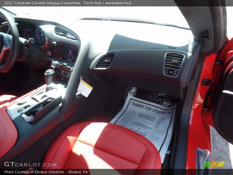 Torch Red / Adrenaline Red 2017 Chevrolet Corvette Stingray Convertible