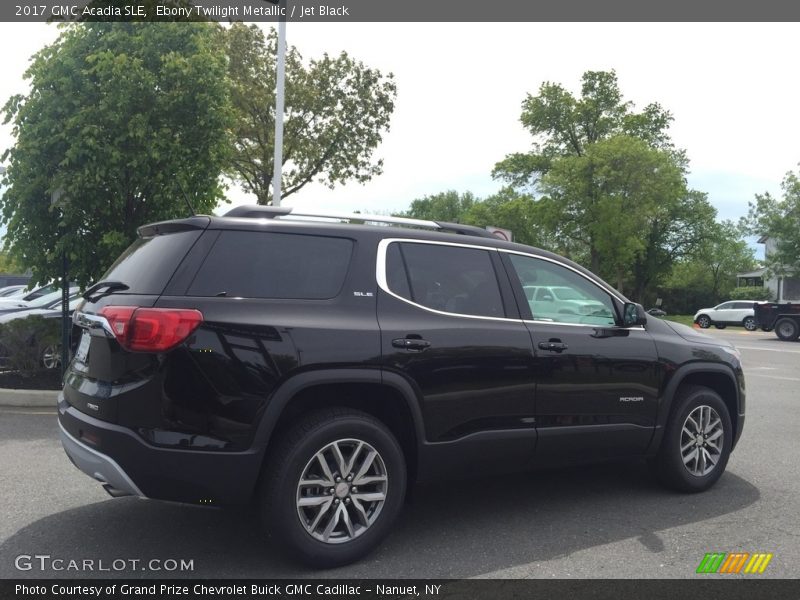 Ebony Twilight Metallic / Jet Black 2017 GMC Acadia SLE