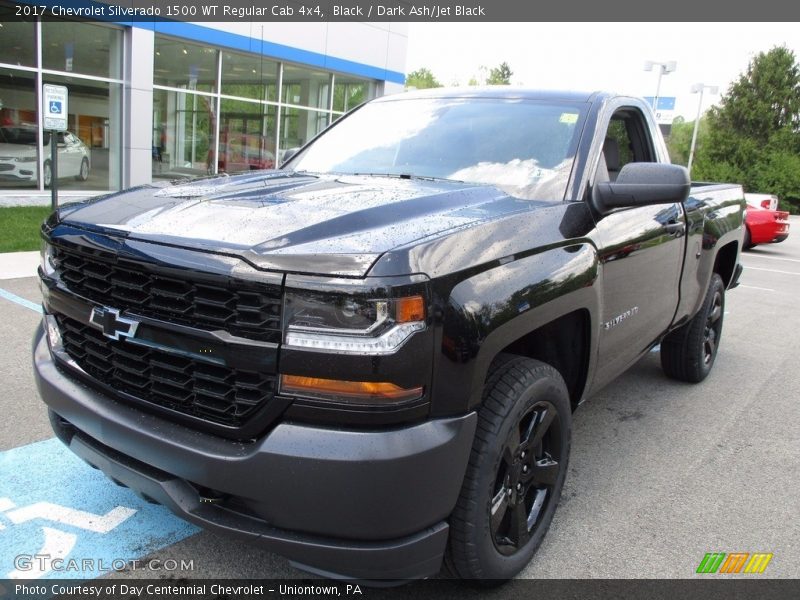 Black / Dark Ash/Jet Black 2017 Chevrolet Silverado 1500 WT Regular Cab 4x4