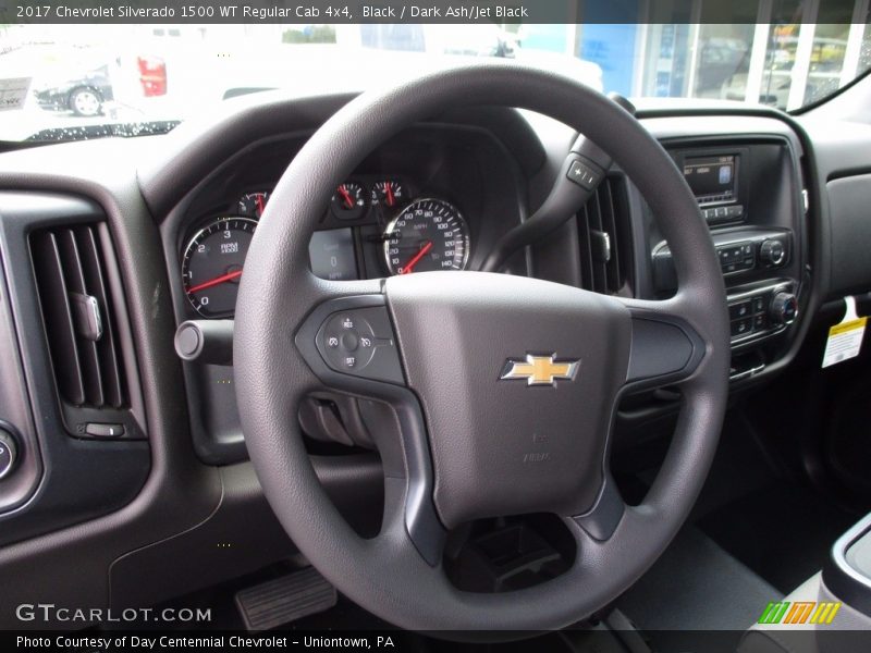 Black / Dark Ash/Jet Black 2017 Chevrolet Silverado 1500 WT Regular Cab 4x4