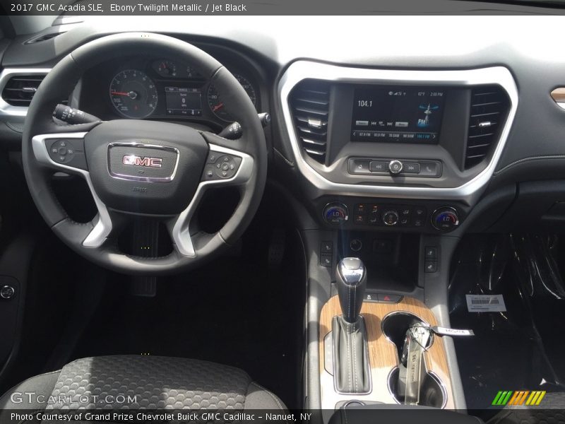 Ebony Twilight Metallic / Jet Black 2017 GMC Acadia SLE