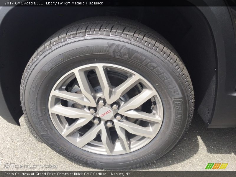 Ebony Twilight Metallic / Jet Black 2017 GMC Acadia SLE