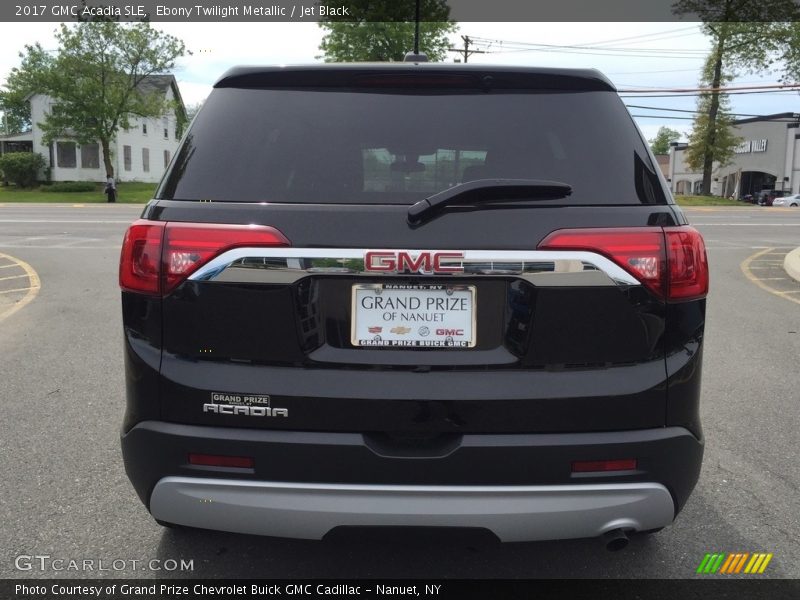 Ebony Twilight Metallic / Jet Black 2017 GMC Acadia SLE