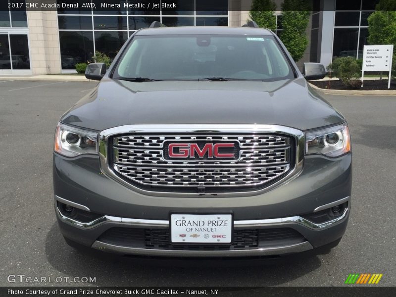 Mineral Metallic / Jet Black 2017 GMC Acadia Denali AWD